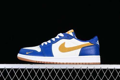 【270】[DZ0792-103]-[AIR JORDAN 1 LOW WHITE/BLUE/YELLOW]-[WOMAN:36-39]-[MAN:40-46]