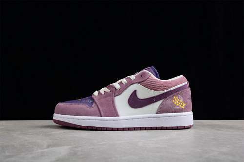 【300】[DR8057-500]-[AIR JORDAN 1 LOW UNITY PURPLE SMOKE/SAIL-PURPLE]-[WOMAN:36-39]-[MAN:40-46]