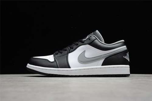 【340】[553558-040]-[AIR JORDAN 1 LOW BLACK/MEDIUM GREY/WHITE]-[MAN:40-45]