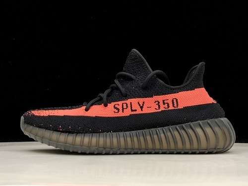 【600】[BY9612]-[G5 YEEZY BOOST 350 V2 RED/CORE BLACK/CORE BLACK]-[UNISEX:36-48]