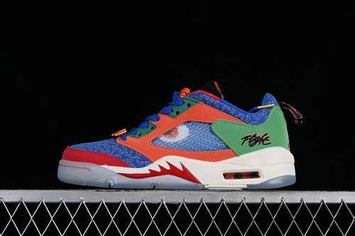 【360】[DR6287-486]-[AIR JORDAN 5 LOW DOERNBECHER HYPER ROYAL/SAFETY ORANGE/UNIVERSITY RED]-[36-47.5]