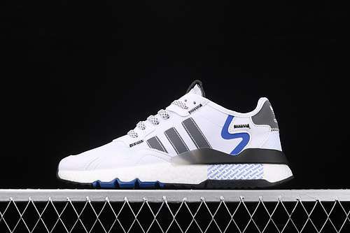 【300】[FV6624]-[NITE JOGGER BOOST CLOUD WHITE/BLUE BIRD/GREY FOUR]-[WOMAN:36-39]-[MAN:40-45]
