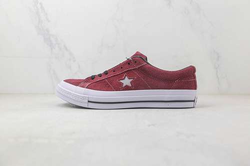 【250】[165955C]-[ONE STAR LOW TOP ROSE RED/WHITE/BLACK]-[WOMAN:35-39.5]-[MAN:40-44]