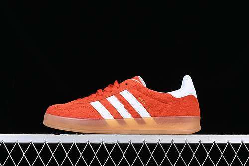 【240】[HQ8718]-[ADIDAS ORIGINALS GAZELLE INDOOR BOLD ORANGE/CLOUD WHITE]-[WOMAN:36-39]-[MAN:40-45]
