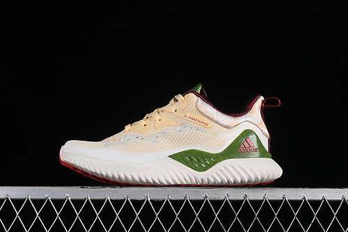 【250】[CG4369]-[ALPHABOUNCE BEYOND M WHITE/GREEN/YELLOW/RED]-[WOMAN:36-39]-[MAN:40-45]