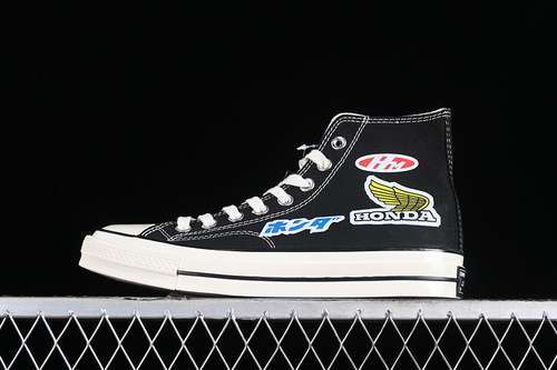 【220】[162050C]-[CONVERSE X HONDA CHUCK 70 HIGH BLACK/BLACK/ERGET]-[WOMAN:35-39]-[MAN:40-44]