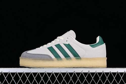 【280】[ID7297]-[ADIDAS RONNIE FIEG CLARKS 8TH STREET SAMBA CHALK WHITE]-[WOMAN:36-39]-[MAN:40-47]