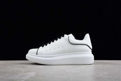 【520】[ALE*XANDER MC*QUEEN SHOES WHITE/WHITE/BLACK]-[WOMAN:35-39]-[MAN:40-45]