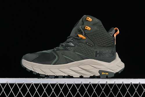 【540】[1122018 TRYL]-[HOKA ONE ONE ANACAPA MID GTX GREEN/GREY/ORANGE]-[MAN:39-45]