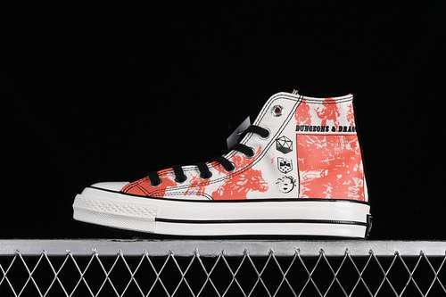 【240】[A09883C]-[DUNGEONS &amp; DRAGONS X CHUCK TAYLOR ALL STAR HIGH EGRET/BLACK/MULTI-COLOR]-[35