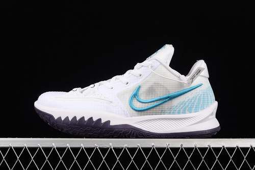【340】[CZ0105-100]-[KYRIE LOW 4 EP WHITE/DARK RAISIN/LASER BLUE]-[MAN:40-46]