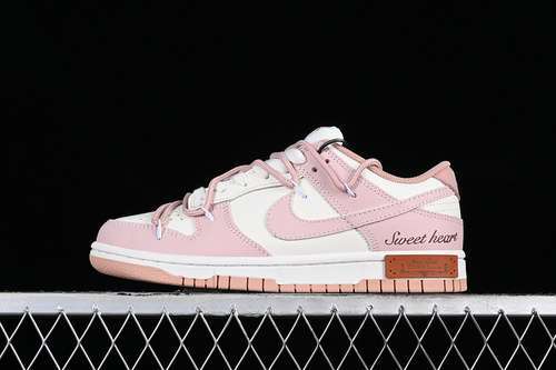 【310】[DD1503-118]-[SB DUNK LOW ESS WHITE/PINK/GREY]-[WOMAN:36-39]-[MAN:40-45]