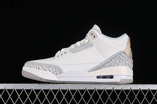 【530】[FJ9479-100]-[AIR JORDAN 3 RETRO SE CRAFT IVORY IVORY/GREY MIST/CREAM]-[MAN:40-47.5]