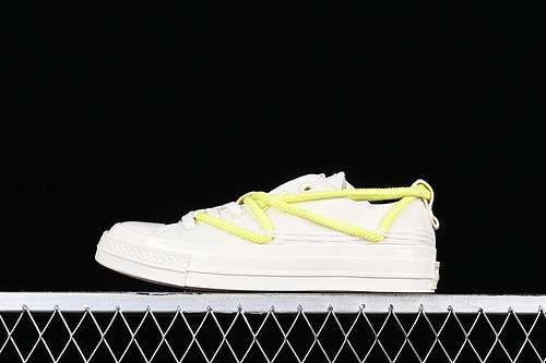 【240】[A07250C]-[CONVERSE CHUCK 1970S WHITE/GREEN]-[WOMAN:35-39]-[MAN:40-44]