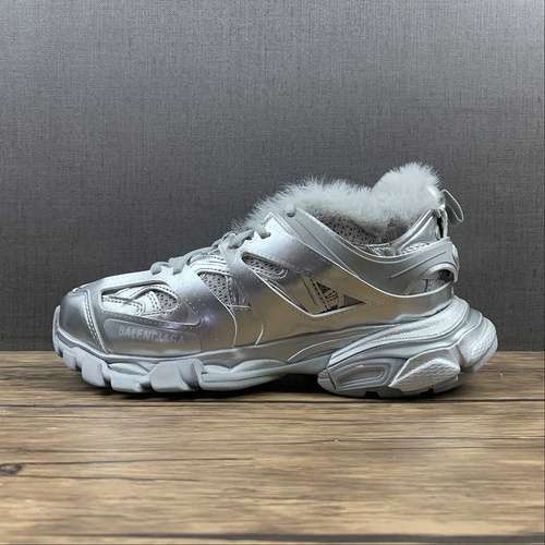 【700】[BA*LEN*CIAGA TRACK SNEAKERS GREY/SILVER/GREY]-[WOMAN:35-39]-[MAN:40-46]