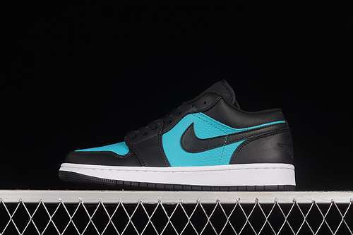 【300】[553558-026]-[AIR JORDAN 1 LOW BLACK/BLACK/BLUE]-[WOMAN:35.5-39]-[MAN:40-47.5]