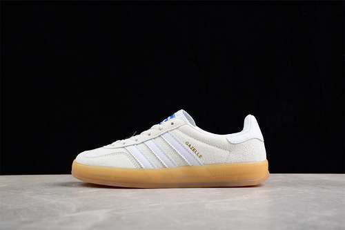 【220】[EF5755]-[ADIDAS ORIGINALS GAZELLE INDOOR 5 WHITE]-[WOMAN:36-39]-[MAN:40-45]