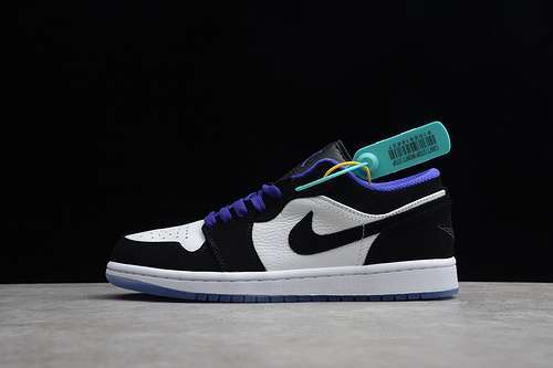 [553558-108]-[AIR JORDAN 1 LOW CONCORD WHITE/BLACK-DARK CONCORD]-[MAN:40-46]-[1.1-110]