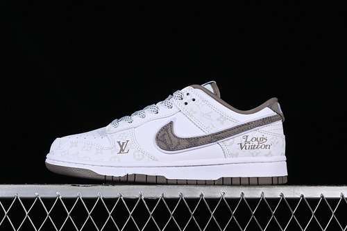【310】[DD1391-128]-[SB DUNK LOW L*V WHITE/GREY/BROWN]-[WOMAN:36-39]-[MAN:40-45]