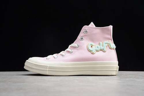 [167478C]-[CHUCK TAYLOR 70S X GOLF LE FLEUR CHENILLE PINK/WHITE]-[UNISEX:35-44]