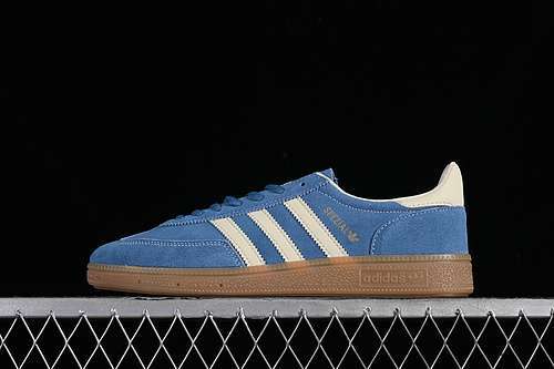 【220】[IG6194]-[HANDBALL SPEZIAL CORE BLUE/CREAM WHITE/CRYSTAL WHITE]-[WOMAN:36-39]-[MAN:40-45]