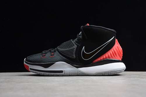 【450】[BQ4631-002]-[GZ KYRIE 6 EP BRED BLACK/UNIVERSITY RED-WHITE]-[MAN:40-45]