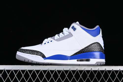 【500】[CT8532-145]-[AIR JORDAN 3 RACER BLUE WHITE/GREY/BLACK/BLUE]-[MAN:40-47.5]