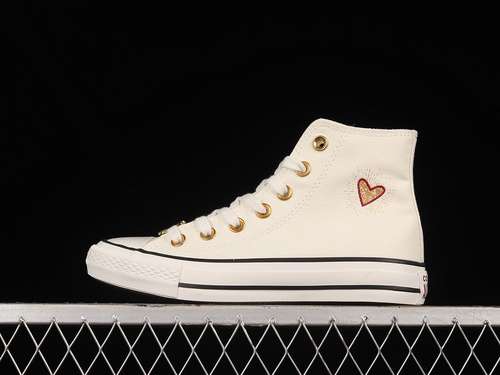 【230】[A05139C]-[CHUCK TAYLOR ALL STAR HIGH VALENTINE&#x27;S DAY 2023 VINTAGE WHITE/WHITE]-[UNISE