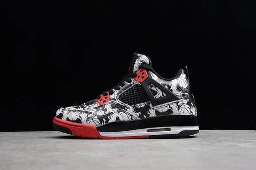 [BQ0896-006]-[AIR JORDAN 4 IV RETRO BLACK/FIRE RED-BLACK-WHITE]-[MAN:40-47]-[OG00172]