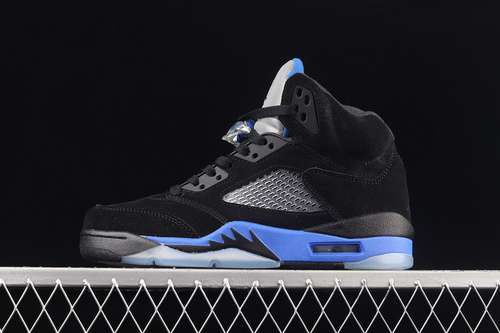 【380】[CT4838-004]-[AIR JORDAN 5 RETRO BLACK/RACER BLUE/REFLECTIVE SILVER]-[WOMAN:36-39]-[MAN:40-46]
