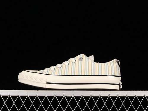 【260】[A02293C]-[CHUCK TAYLOR ALL-STAR 70S LOW PECAN STRIPES BEIGE/BEIGE]-[WOMAN:35-39.5]-[MAN:40-44]