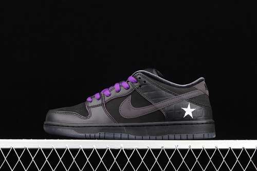 【450】[DJ1159-001]-[FAMILIA X SB DUNK LOW FIRST AVENUE BLACK/VOLTAGE PURPLE-WHITE]-[UNISEX:36-47.5]