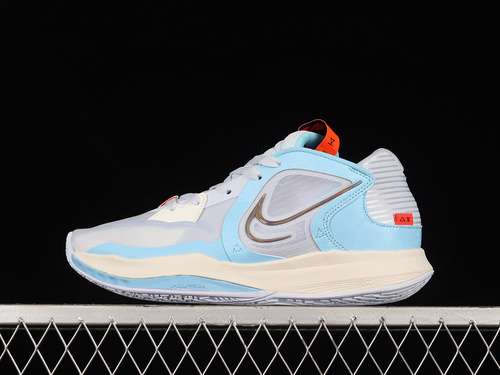 【300】[DJ6012-003]-[KYRIE LOW 5 FOOTBALL GREY/BLACK/BLUE CHILL/SAIL]-[MAN:40-46]
