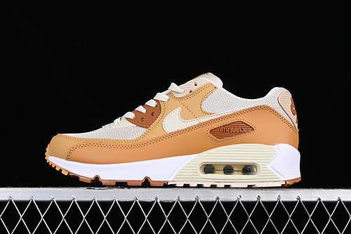 【250】[CZ3950-101]-[AIR MAX 90 WHITE/YELLOW/BROWN/GREY]-[WOMAN:36-39]-[MAN:40-45]