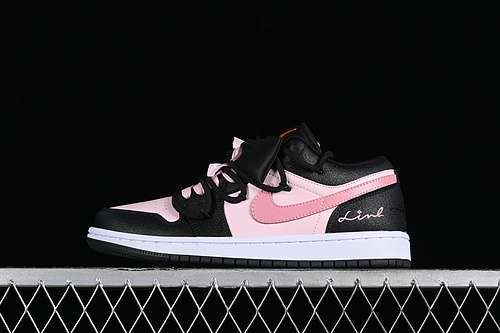 【380】[DX4374-008]-[AIR JORDAN 1 LOW WHITE/BLACK/PINK]-[WOMAN:35.5-40]