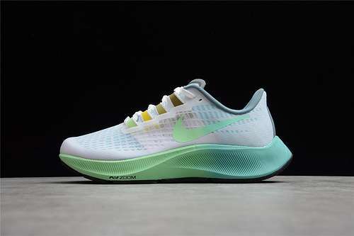 【280】[CZ8692-134]-[AIR ZOOM PEGASUS 37 BUTTERFLY WHITE/VAPOR GREEN]-[WOMAN:36-39]-[MAN:40-45]
