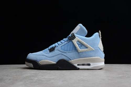 【340】[CT8527-400]-[AIR JORDAN 4 RETRO UNIVERSITY BLUE/TECH GREY/WHITE/BLACK]-[UNSIEX:36-46]