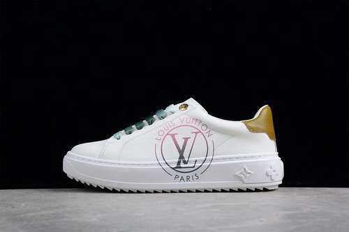 【480】[L*V STELLAR SNEAKERS WHITE/GREEN/BROWN]-[WOMAN:35-40]