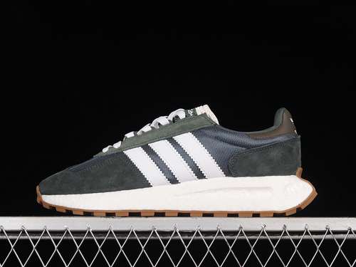 【300】[GW6572]-[RETROPY E5 SHOES GREEN OXIDE/CLOUD WHITE/SHADOW OLIVE]-[WOMAN:36-39]-[MAN:40-45]