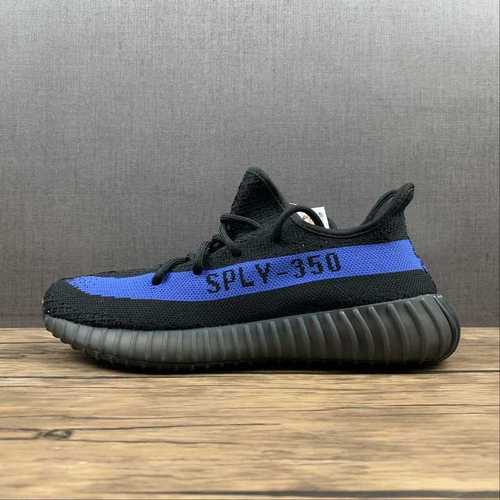 【420】[GY7164]-[YEEZY BOOST 350 CORE BLACK/BLUE/CORE BLACK]-[WOMAN:36-39]-[MAN:40-48]