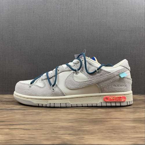 【360】[DJ0950-111]-[OW X SB DUNK LOW LOT 16 OF 50 SAIL/NEUTRAL GREY/NIGHTSHADE]-[UNSIEX:36-46]