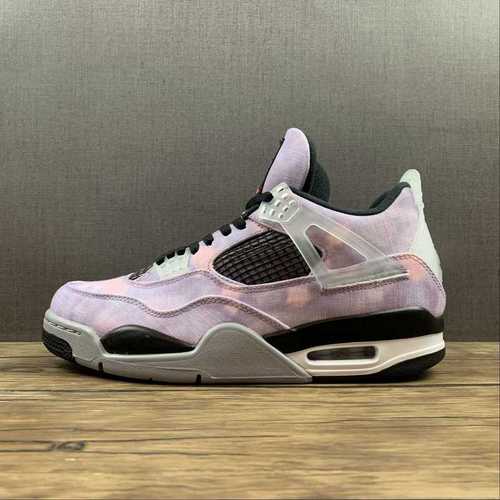 【420】[DH7138-506]-[AIR JORDAN 4 RETRO ZEN MASTER AMETHYST WAVE/BRIGHT CRIMSON/BLACK/CEMENT GREY]