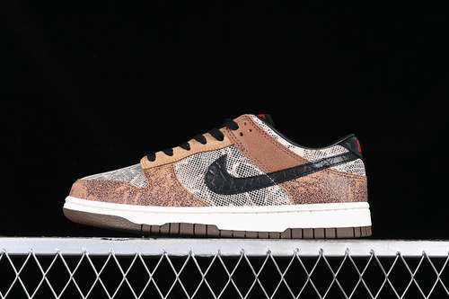 【330】[FJ5434-120]-[DUNK LOW PREMIUM CO JP NATURAL/BLACK/ALE BROWN/PECAN/DARK DRIFTWOOD/RED]