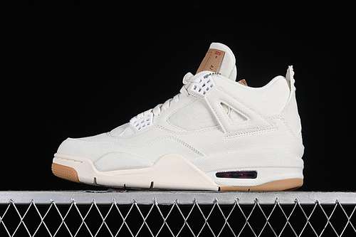 【560】[AO2571-100]-[LEVI’S X AIR JORDAN 4 DENIM WHITE/WHITE-WHITE]-[MAN:40-50.5]