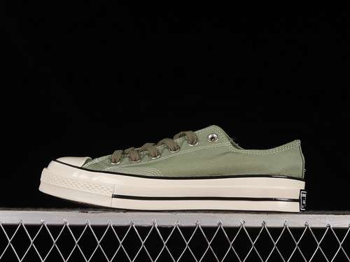 【220】[A03438C]-[CHUCK 70 LOW JUNGLE CLOTH ALLIGATOR GREEN ALLIGATOR FRIEND GREEN/UTILITY/WHITE]