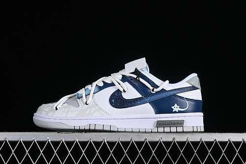 【380】[DV0831-101]-[DUNK LOW SB WHITE/PURE PLATINUM/GREY/BLUE]-[WOMAN:36-39]-[MAN:40-46]