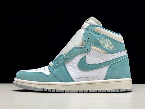 【600】[555088-311]-[H12 AIR JORDAN 1 RETRO HIGH TURBO GREEN/SAIL-WHITE]-[MAN:40-46.5]