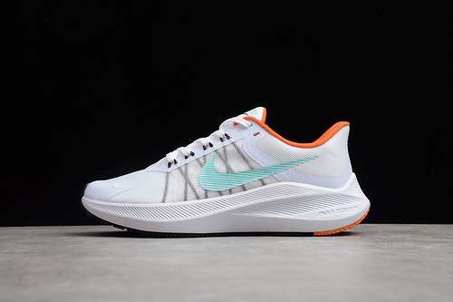 【250】[CW3419-601]-[AIR ZOOM WINFLO 8 WHITE/ORANGE/MINT/BLACK]-[WOMAN:36-39]-[MAN:40-45]