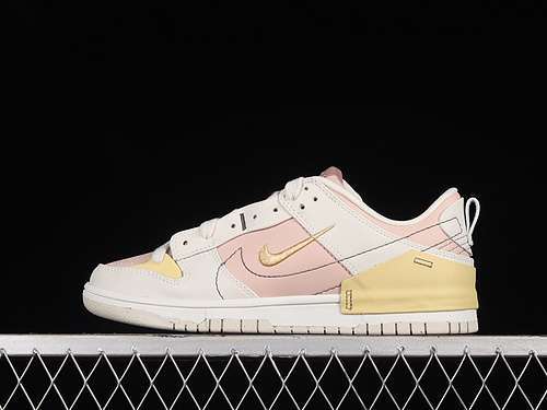 【380】[DV4024-001]-[SB DUNK LOW DISRUPT 2 DESERT BRONZE PHANTOM/PINK OXFORD/SAIL/LEMON WASH]