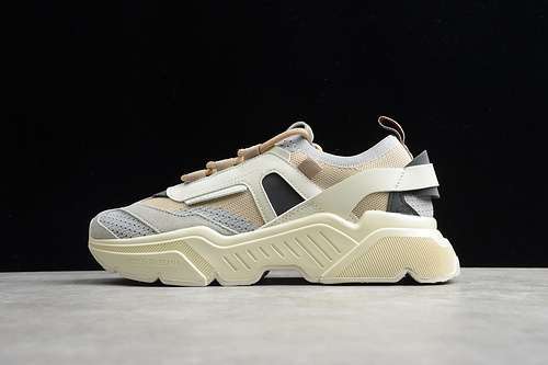 【340】[DO*LCE GA*BBANA DADSHOES BEIGE/BLACK/WHITE]-[MAN:40-44]